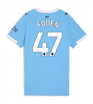 Manchester City Phil Foden #47 Hemmatröja Dam 2025-26 Kortärmad