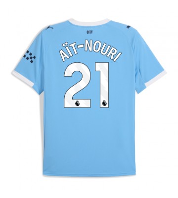 Manchester City Rayan Ait-Nouri #21 Hemmatröja 2025-26 Kortärmad