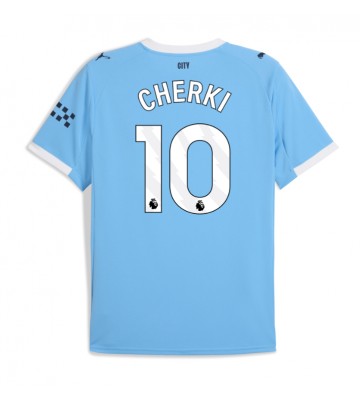 Manchester City Rayan Cherki #10 Hemmatröja 2025-26 Kortärmad
