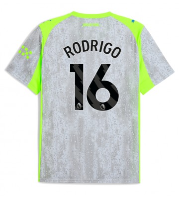 Manchester City Rodri Hernandez #16 Tredje Tröja 2025-26 Kortärmad
