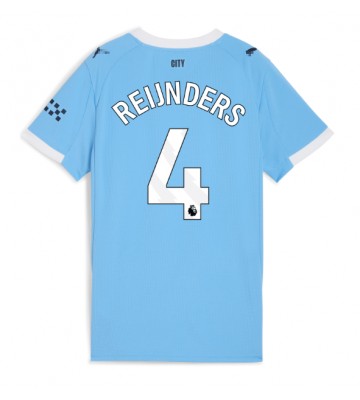 Manchester City Tijjani Reijnders #4 Hemmatröja Dam 2025-26 Kortärmad