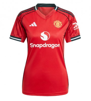 Manchester United Hemmatröja Dam 2025-26 Kortärmad