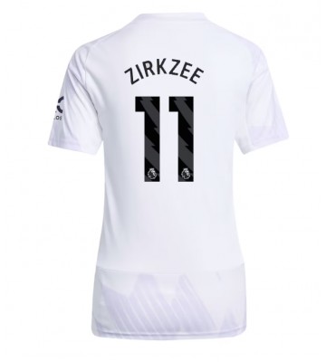 Manchester United Joshua Zirkzee #11 Bortatröja Dam 2025-26 Kortärmad