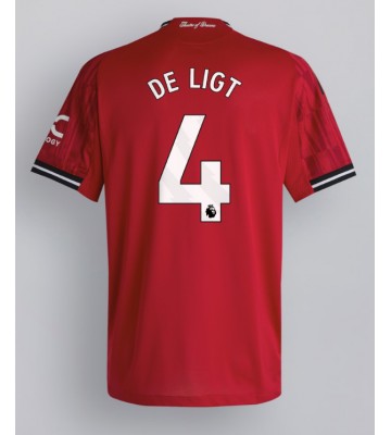 Manchester United Matthijs de Ligt #4 Hemmatröja 2025-26 Kortärmad