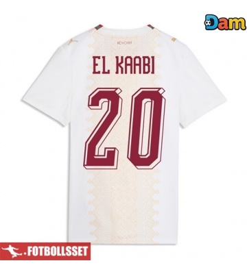Marocko Ayoub El Kaabi #20 Bortatröja Dam VM 2026 Kortärmad
