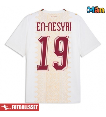 Marocko Youssef En-Nesyri #19 Bortatröja VM 2026 Kortärmad