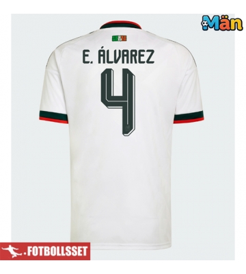 Mexiko Edson Alvarez #4 Bortatröja VM 2026 Kortärmad