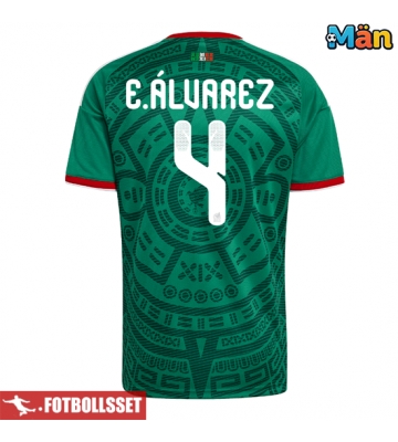 Mexiko Edson Alvarez #4 Hemmatröja VM 2026 Kortärmad