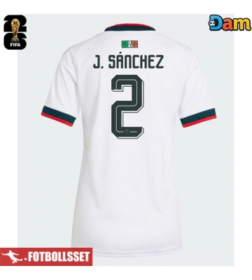 Mexiko Jorge Sanchez #2 Bortatröja Dam VM 2026 Kortärmad