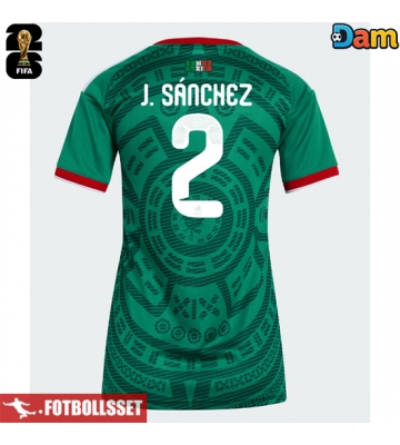 Mexiko Jorge Sanchez #2 Hemmatröja Dam VM 2026 Kortärmad