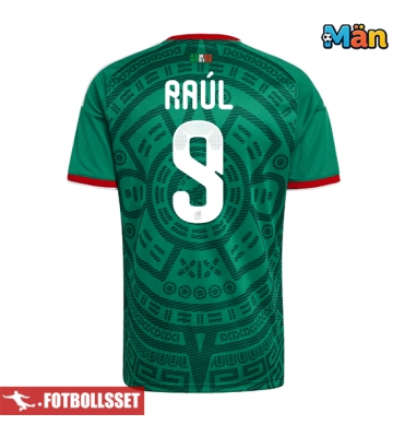 Mexiko Raul Jimenez #9 Hemmatröja VM 2026 Kortärmad