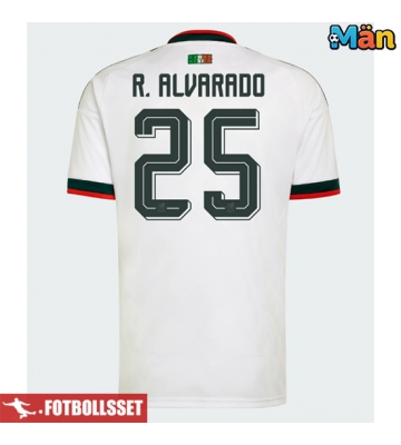 Mexiko Roberto Alvarado #25 Bortatröja VM 2026 Kortärmad