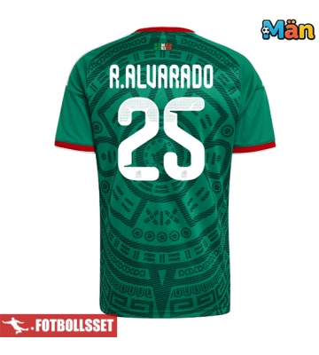 Mexiko Roberto Alvarado #25 Hemmatröja VM 2026 Kortärmad