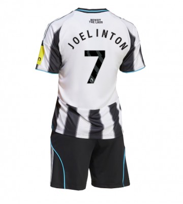Newcastle United Joelinton #7 Hemmatröja Barn 2025-26 Kortärmad (+ Korta byxor)