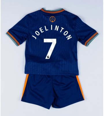 Newcastle United Joelinton #7 Tredje Tröja Barn 2025-26 Kortärmad (+ Korta byxor)