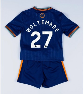 Newcastle United Nick Woltemade #27 Tredje Tröja Barn 2025-26 Kortärmad (+ Korta byxor)