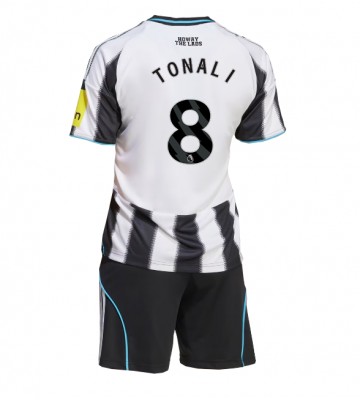 Newcastle United Sandro Tonali #8 Hemmatröja Barn 2025-26 Kortärmad (+ Korta byxor)