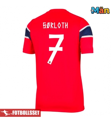 Norge Alexander Sorloth #7 Hemmatröja VM 2026 Kortärmad