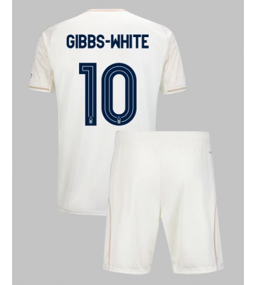 Nottingham Forest Morgan Gibbs-White #10 Bortatröja Barn 2025-26 Kortärmad (+ Korta byxor)