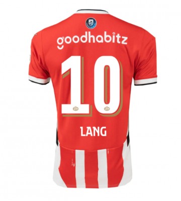 PSV Eindhoven Noa Lang #10 Hemmatröja 2024-25 Kortärmad