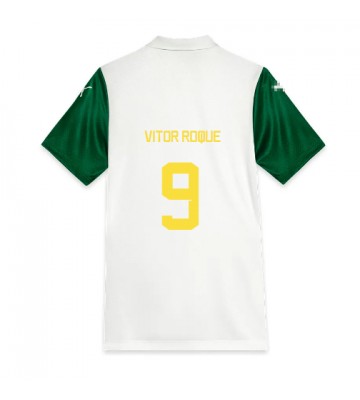 Palmeiras Vitor Roque #9 Bortatröja 2025-26 Kortärmad