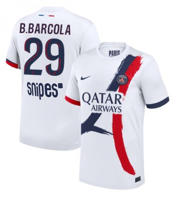 Paris Saint-Germain Bradley Barcola #29 Bortatröja 2025-26 Kortärmad