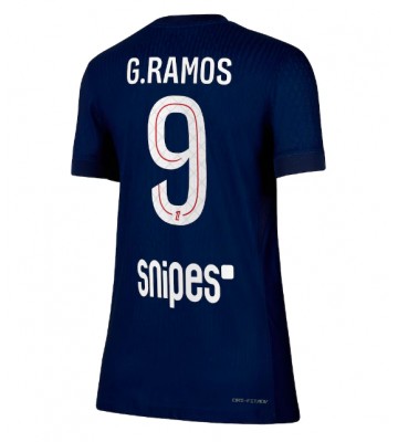 Paris Saint-Germain Goncalo Ramos #9 Hemmatröja Dam 2025-26 Kortärmad