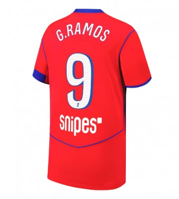 Paris Saint-Germain Goncalo Ramos #9 Tredje Tröja 2025-26 Kortärmad