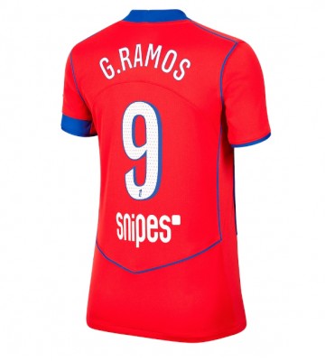 Paris Saint-Germain Goncalo Ramos #9 Tredje Tröja Dam 2025-26 Kortärmad