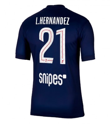 Paris Saint-Germain Lucas Hernandez #21 Hemmatröja 2025-26 Kortärmad