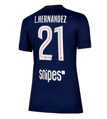 Paris Saint-Germain Lucas Hernandez #21 Hemmatröja Dam 2025-26 Kortärmad