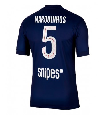 Paris Saint-Germain Marquinhos #5 Hemmatröja 2025-26 Kortärmad