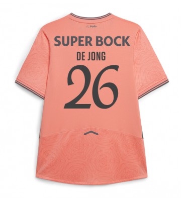 Porto Luuk de Jong #26 Bortatröja 2025-26 Kortärmad