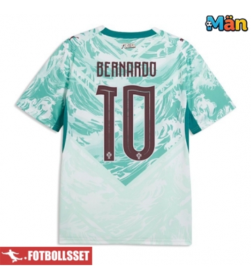 Portugal Bernardo Silva #10 Bortatröja VM 2026 Kortärmad