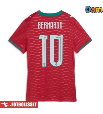 Portugal Bernardo Silva #10 Hemmatröja Dam VM 2026 Kortärmad