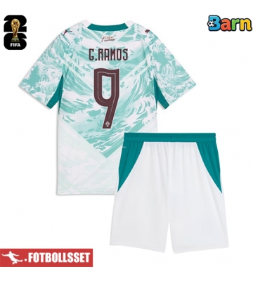 Portugal Goncalo Ramos #9 Bortatröja Barn VM 2026 Kortärmad (+ Korta byxor)