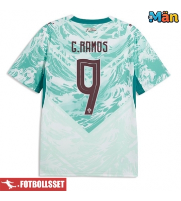 Portugal Goncalo Ramos #9 Bortatröja VM 2026 Kortärmad