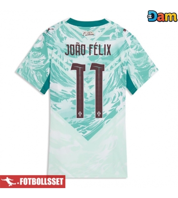 Portugal Joao Felix #11 Bortatröja Dam VM 2026 Kortärmad