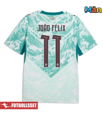 Portugal Joao Felix #11 Bortatröja VM 2026 Kortärmad