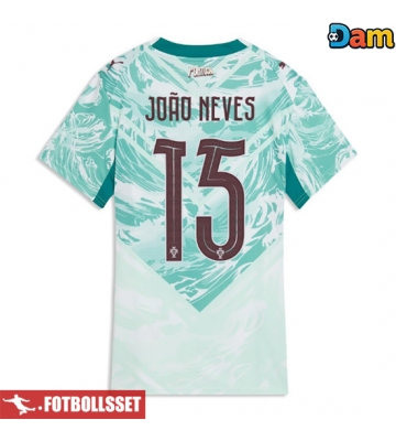 Portugal Joao Neves #15 Bortatröja Dam VM 2026 Kortärmad