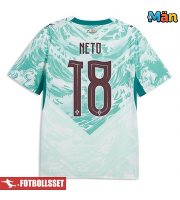 Portugal Pedro Neto #18 Bortatröja VM 2026 Kortärmad