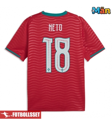 Portugal Pedro Neto #18 Hemmatröja VM 2026 Kortärmad