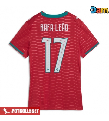 Portugal Rafael Leao #17 Hemmatröja Dam VM 2026 Kortärmad
