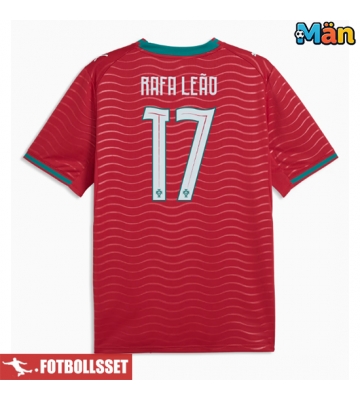Portugal Rafael Leao #17 Hemmatröja VM 2026 Kortärmad