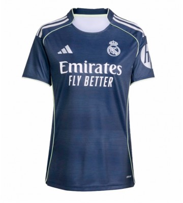 Real Madrid Bortatröja Dam 2025-26 Kortärmad