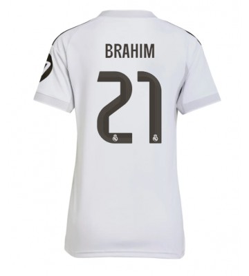 Real Madrid Brahim Diaz #21 Hemmatröja Dam 2025-26 Kortärmad