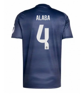 Real Madrid David Alaba #4 Bortatröja 2025-26 Kortärmad