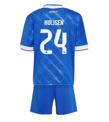 Real Madrid Dean Huijsen #24 Tredje Tröja Barn 2025-26 Kortärmad (+ Korta byxor)
