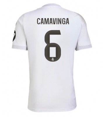 Real Madrid Eduardo Camavinga #6 Hemmatröja 2025-26 Kortärmad