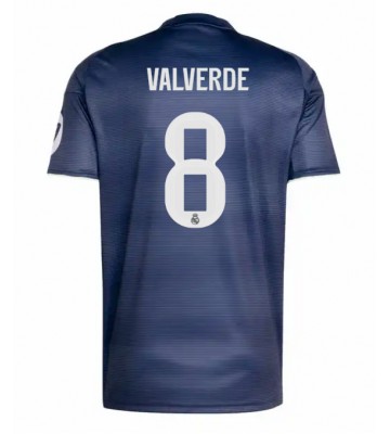 Real Madrid Federico Valverde #8 Bortatröja 2025-26 Kortärmad